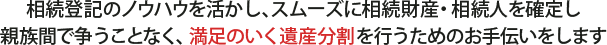 あなたの状況に合わせた最適な解決案をご提案します